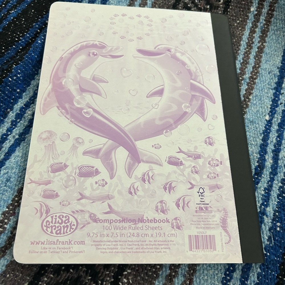 Lisa Frank Composition Book - Picture 2 of 3